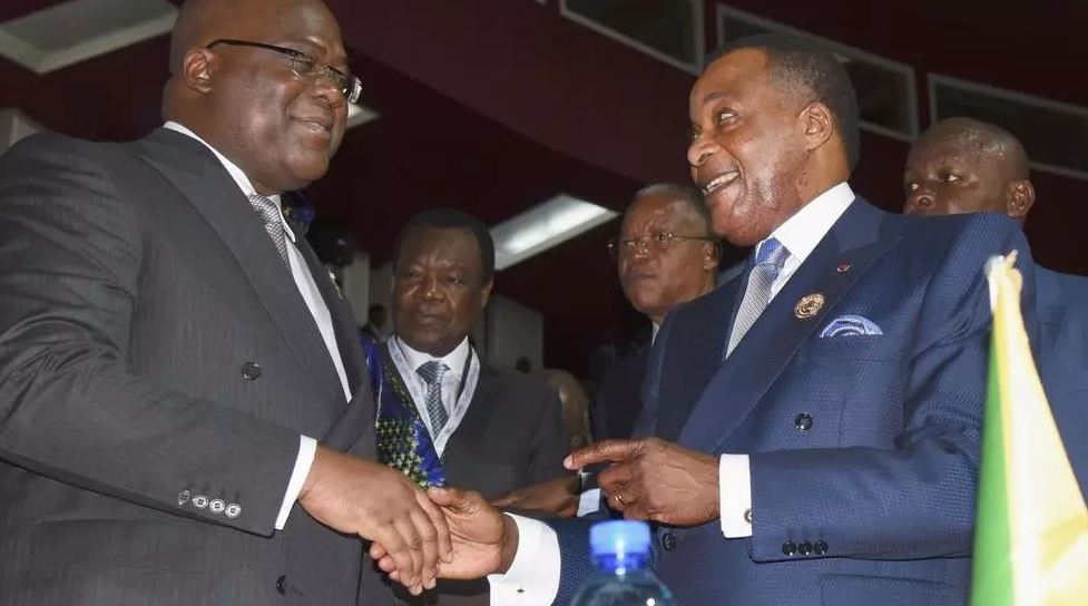 Rencontre entre Félix Tshisekedi et Denis Sassou-Nguesso à Brazzaville