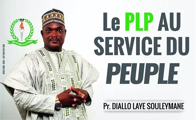 Guinée Conakry : profession de foi de laye Souleymane Diallo, président du PLP