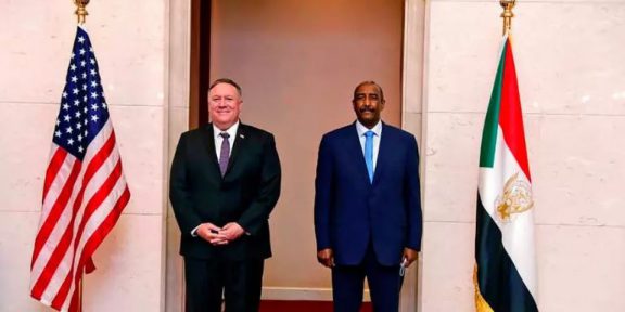Le 25 aout 2020. Sudanese Cabinet via AP, File