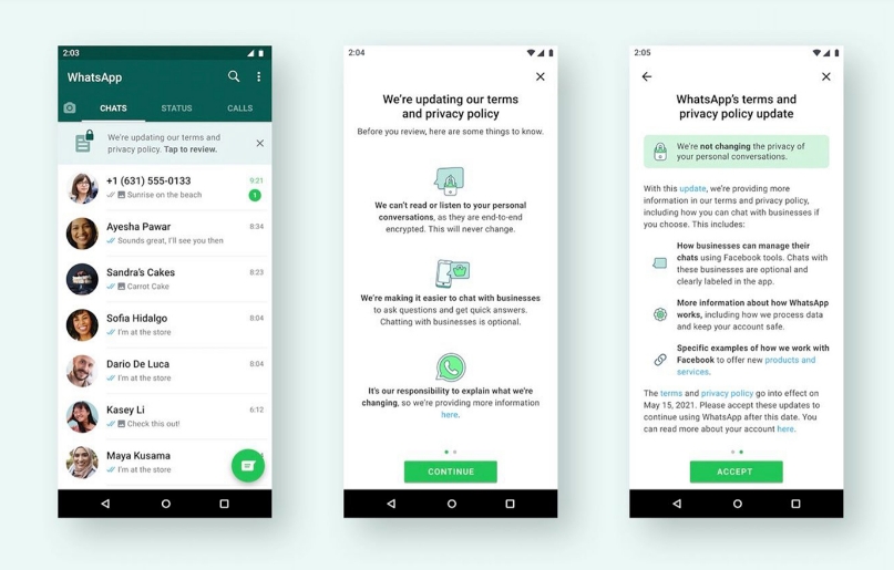 WhatsApp dévoile son plan pour expliquer à ses utilisateurs la nouvelle politique de confidentialité