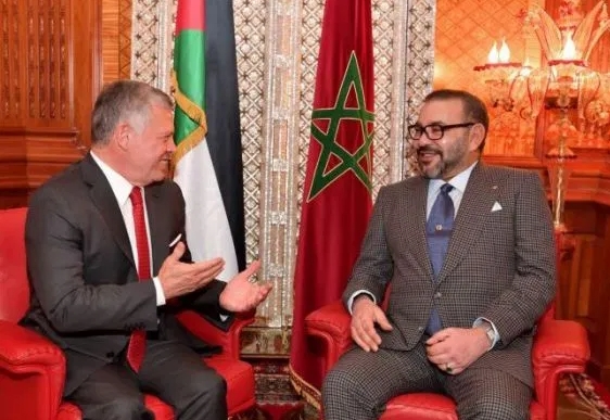 Totale Solidarité du Roi Mohammed VI du Maroc avec le Souverain jordanien après la tentative de déstabilisation du Royaume Hachémite