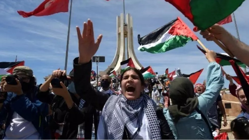 Tunisie: manifestations de soutien aux Palestiniens