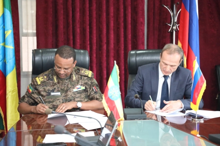 L’Éthiopie annonce la signature d’un accord de coopération militaire avec la Russie pour augmenter l’efficacité de l’armée