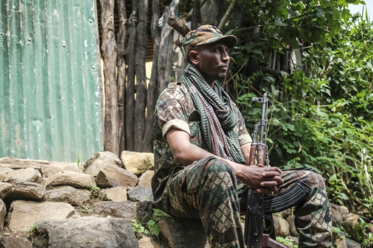 à la frontière du Tigré, les milices amhara prêtes au combat