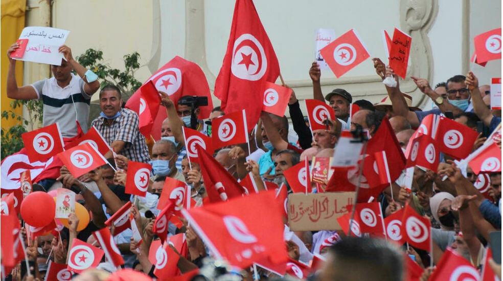 Tunisie: nouvelles manifestations contre le coup de force du président Kaïs Saïed