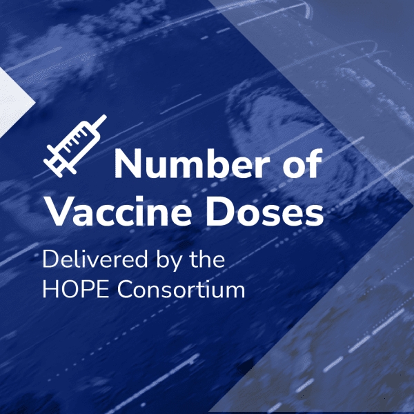 The HOPE Consortium celebrates a successful first year of its global COVID-19 vaccination mission