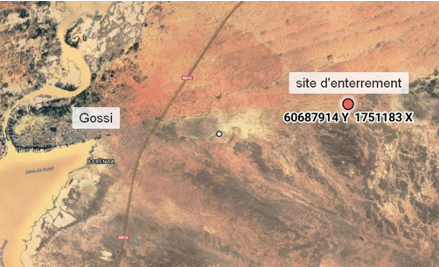 Mali: informations sur l’incident de Gossi