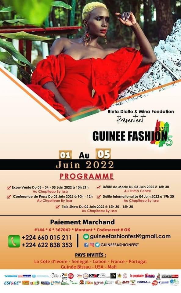 Fwd: La Guinée Fashion Fest commence demain à Conakry !