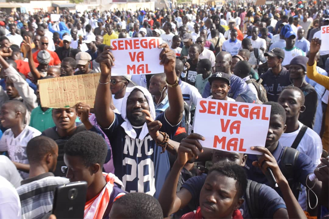 SENEGAL : L’opposition appelle de nouveau à manifester