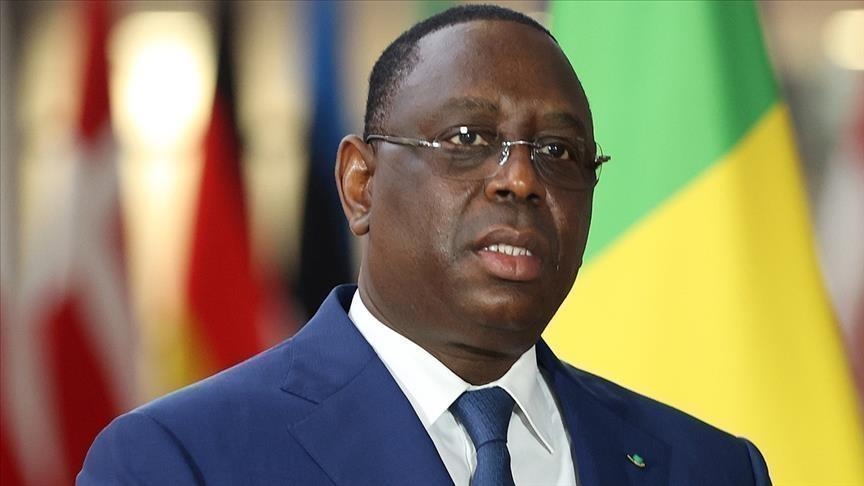 Rencontre entre le président sénégalais Macky Sall et Marine Le Pen