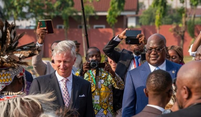 RDC : la visite du roi des Belges divise les Congolais