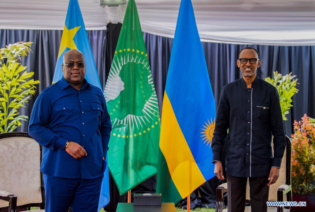 Une rencontre Tshisekedi-Kagame en Angola mercredi