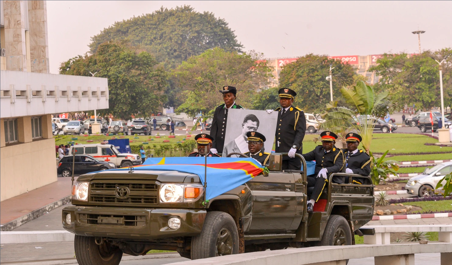 A Kinshasa, fin de voyage pour la relique de Patrice Lumumba