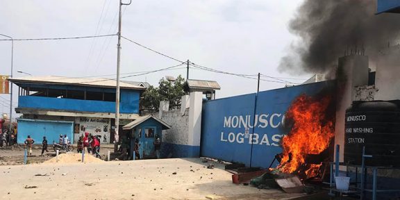 la MONUSCO dénonce l’attaque de ses locaux à Goma et appelle à la retenue