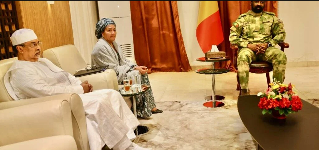 Mali: Assimi Goita et la SG adjointe de l’ONU échangent sur la situation sécuritaire au sahel
