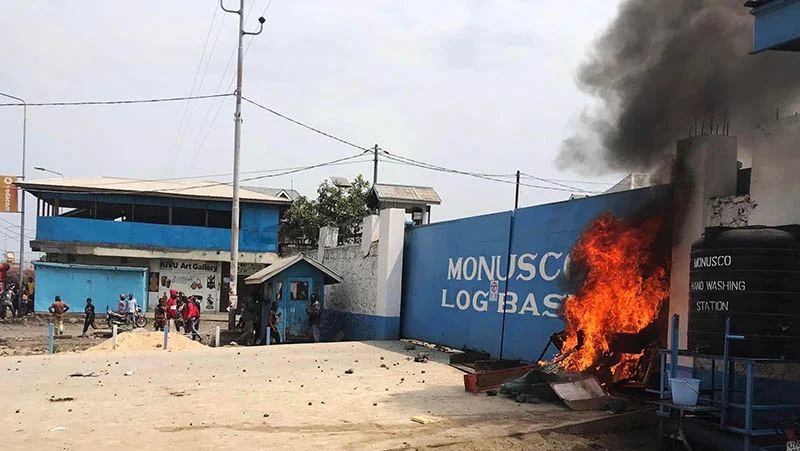 RDC: après les manifestations, la MONUSCO ferme sa base et quitte la ville de Butembo