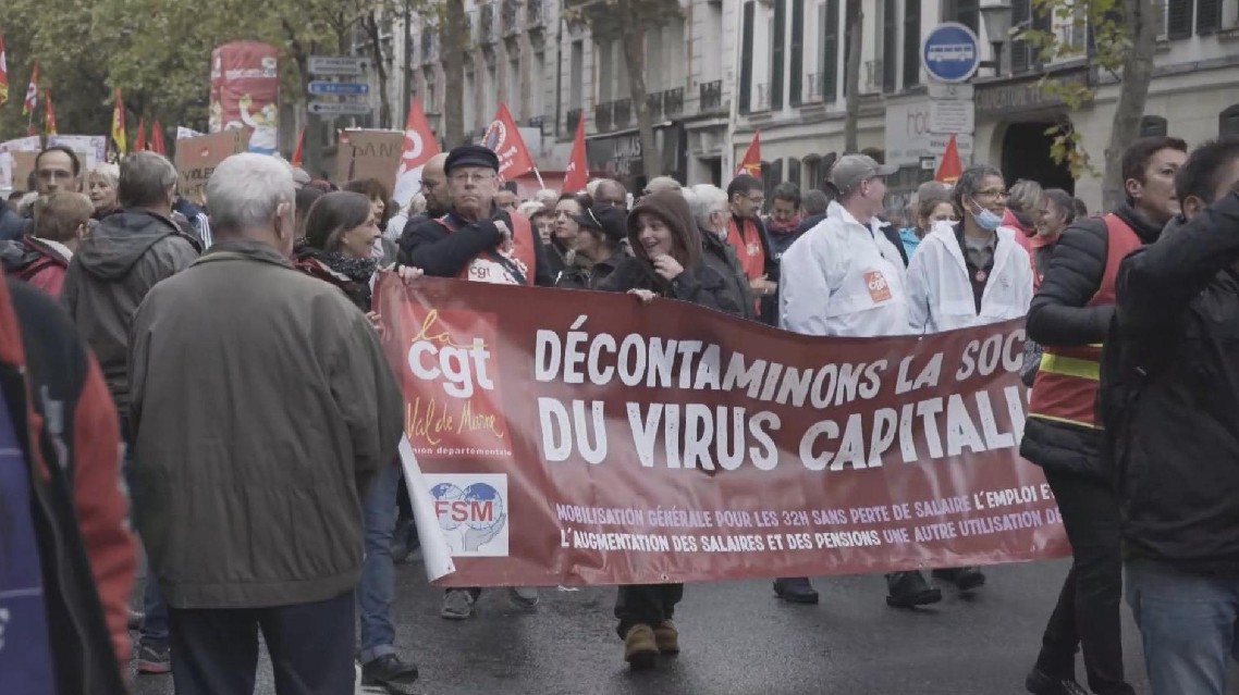 Manifestation dans plusieurs villes en France contre l’inflation et la hausse des prix