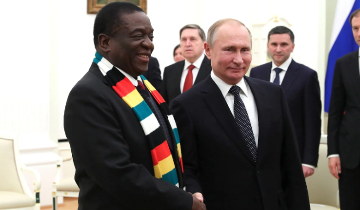 Acculé par les sanctions américaines, le Zimbabwe souhaite renforcer ses relations avec la Russie