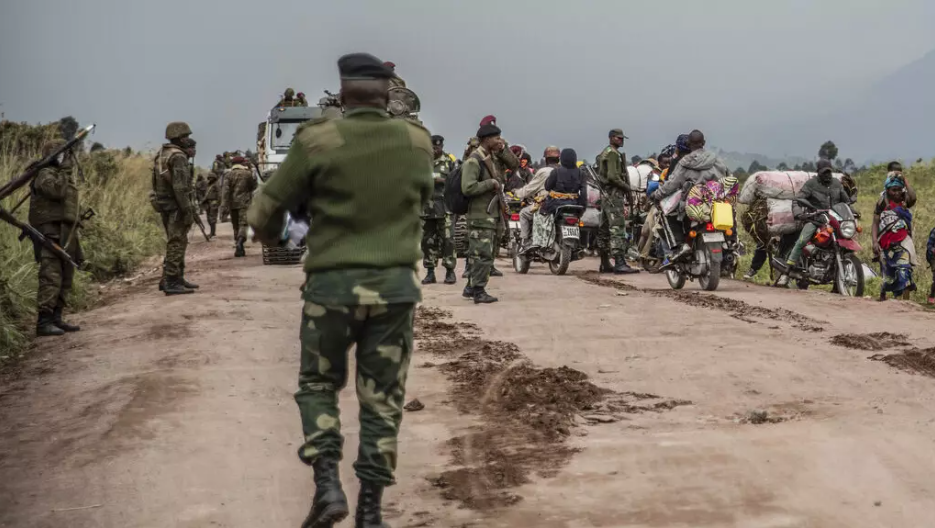 RDC : tirs d’artillerie sur des positions des rebelles du M23