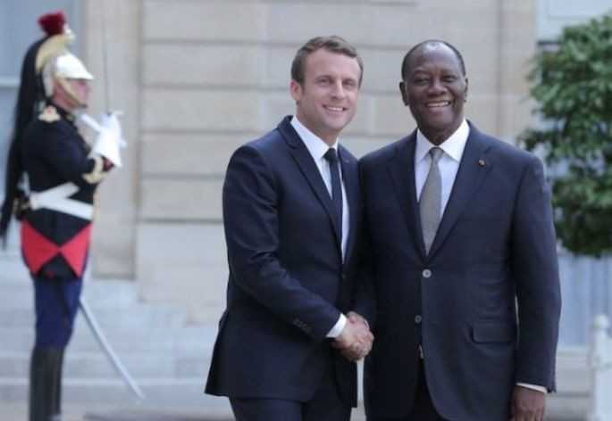 France: Macron accueille le président ivoirien à l’Elysée en mettant l’accent sur le partenariat économique