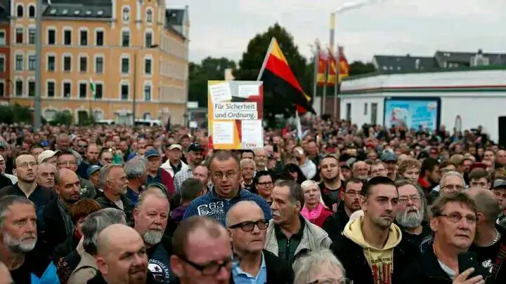 Allemagne : manifestation contre Washington et l’OTAN non loin de la base américaine de Ramstein