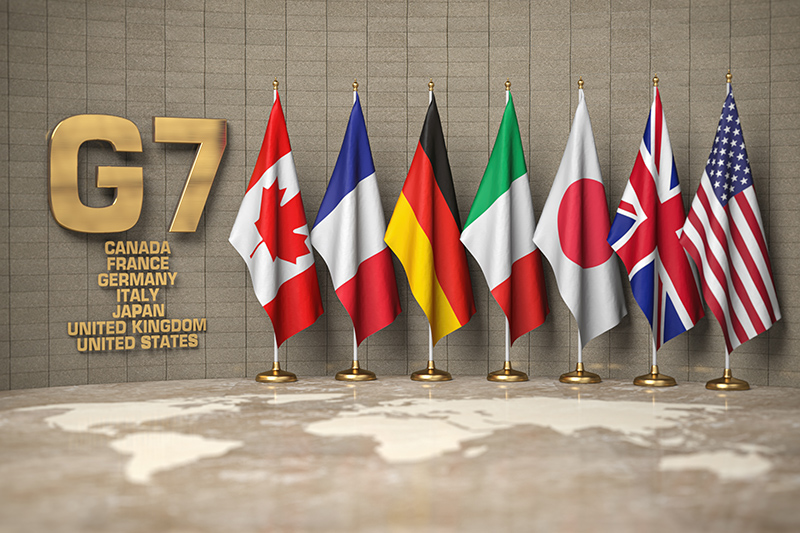 Les pays du G7 vont laisser les avoirs russes gelés jusqu’au règlement du conflit
