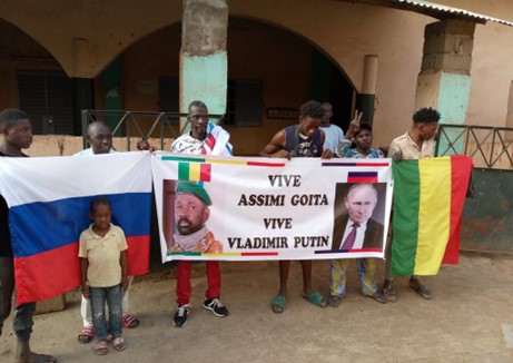 Les Maliens montrent au monde leur soutien aux FAMa et Wagner