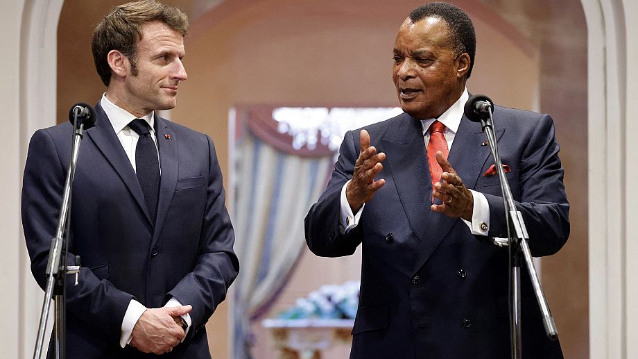 Congo : rencontre d’Emmanuel Macron et de Denis Sassou Nguesso à Brazzaville