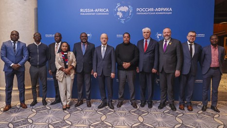 Deuxieme Conference Parlementaire Internationale Russie-Afrique se tient à Moscou