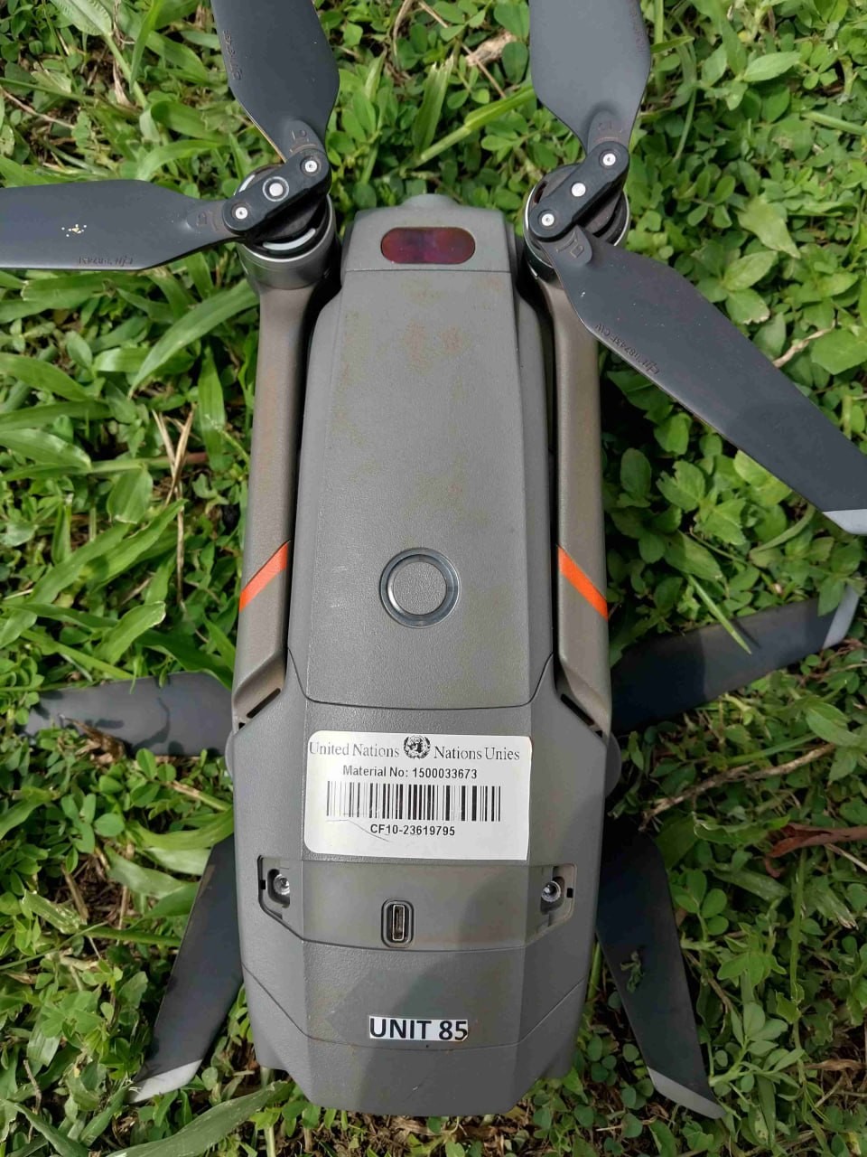 FACA intercepted a MINUSCA spy drone at Bangui airport