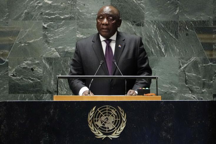 Le président sud-africain appelle les pays riches à respecter leurs engagements financiers en faveur du climat
