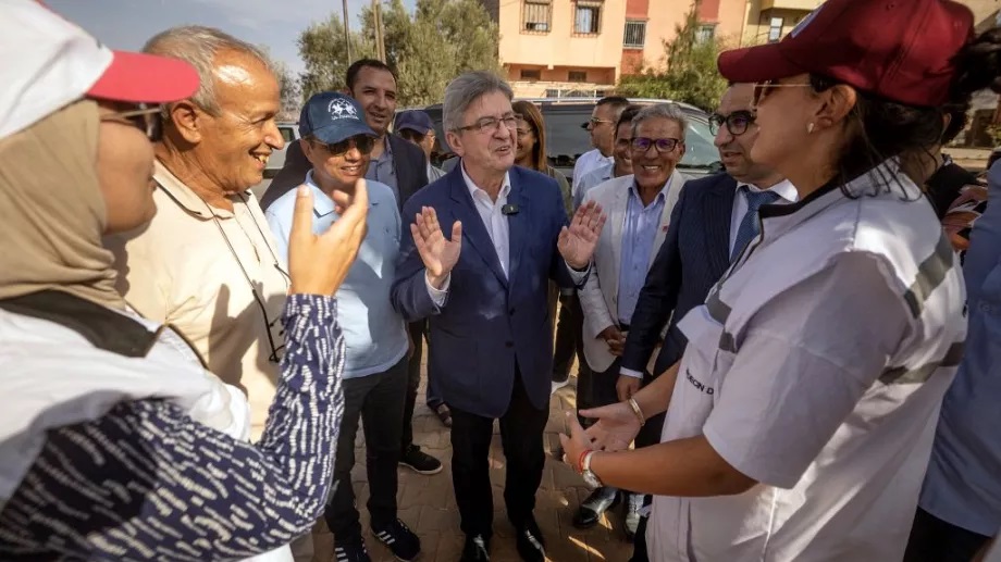 Maroc : Mélenchon appelle la France à “tourner la page de l’arrogance”