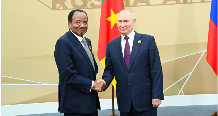 Le Cameroun soupçonné d’alliance avec la Russie pour contourner les sanctions internationales
