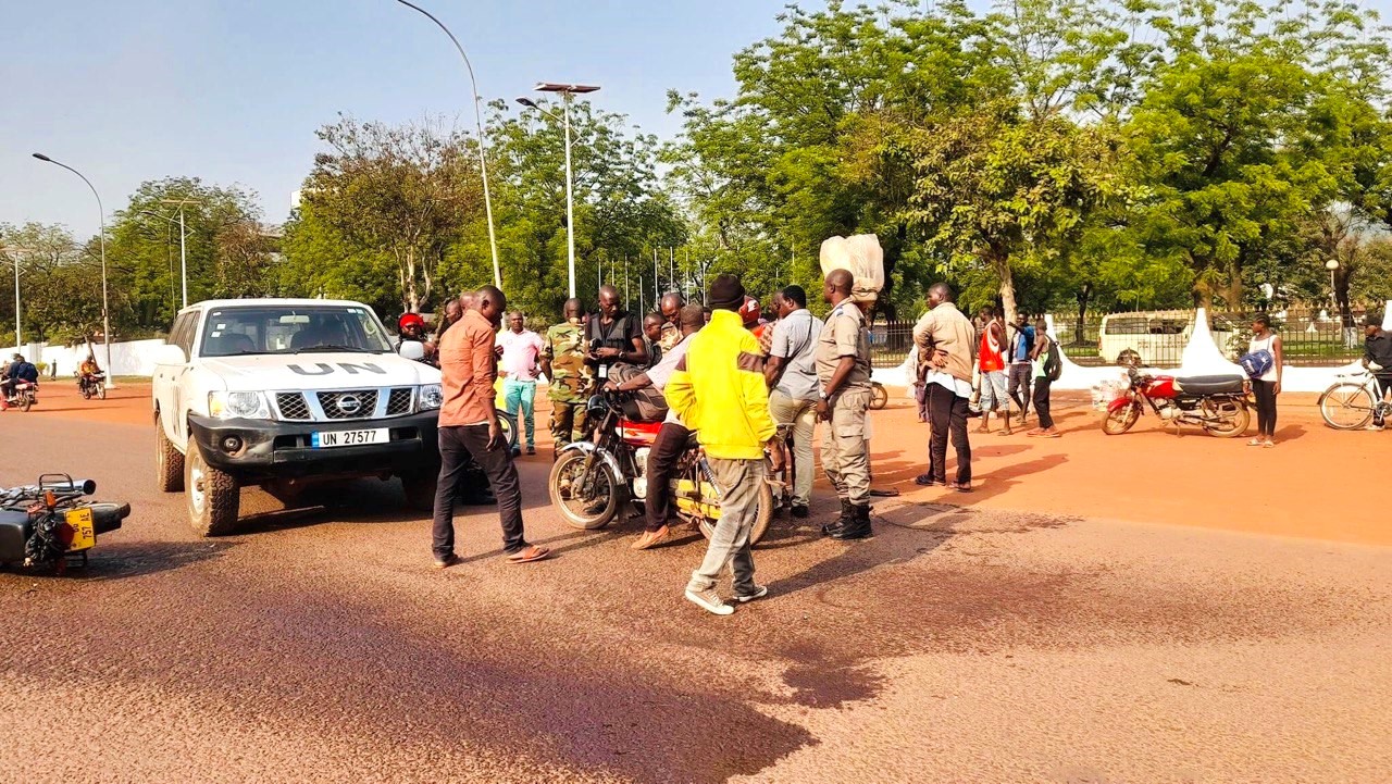 Un accident mortel causé par les casques bleus de la MINUSCA a eu lieu à Bangui