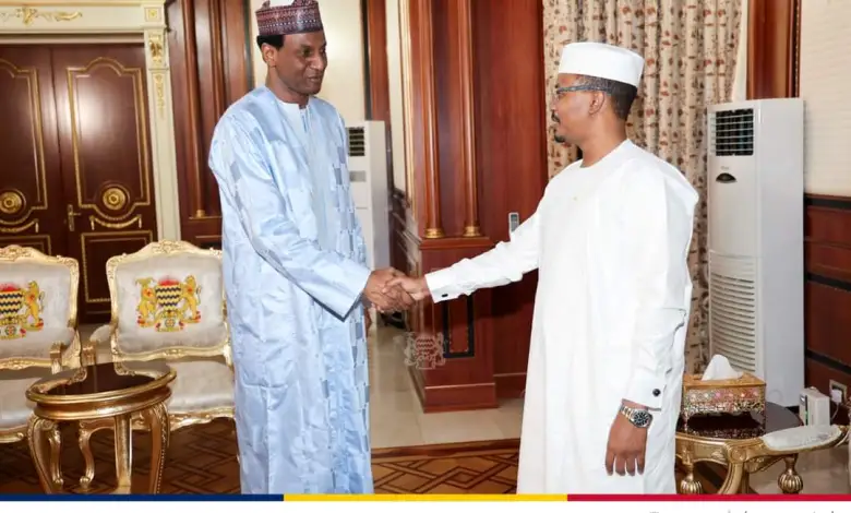 Tchad : Mahamat Idriss Deby reçoit le Premier ministre du Niger