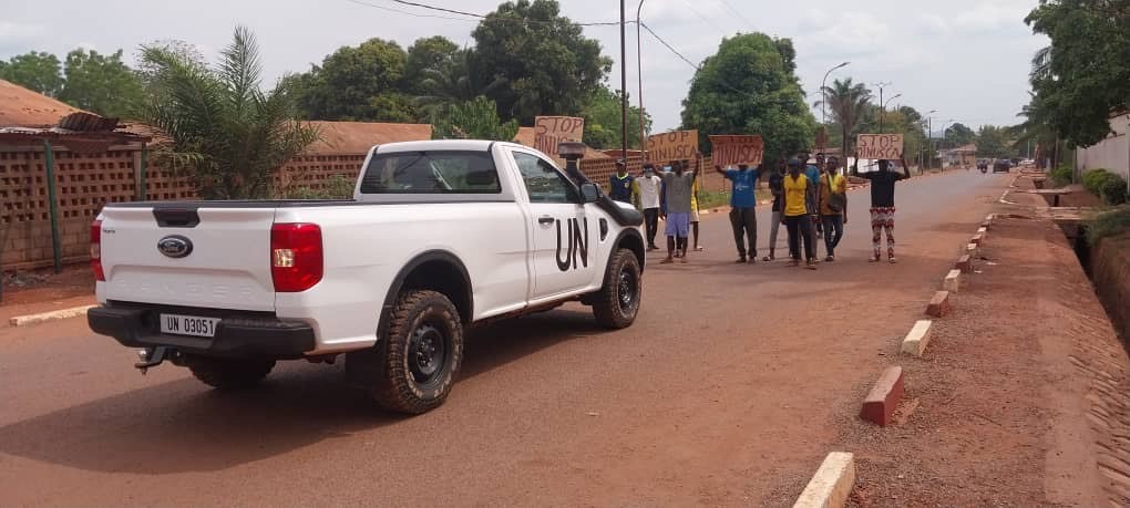 CAR : The inhabitants of Bangui resume the Stop MINUSCA campaign