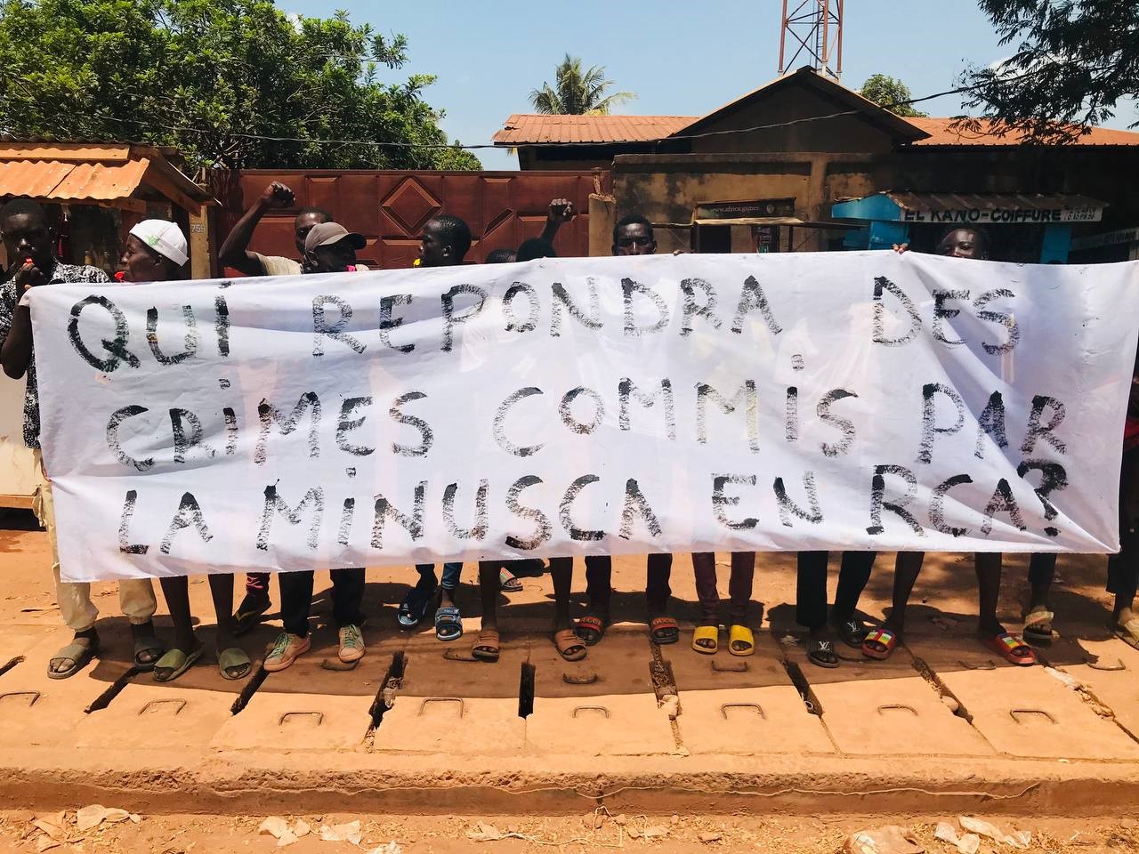 CAR : A demonstration against MINUSCA took place in Bangui