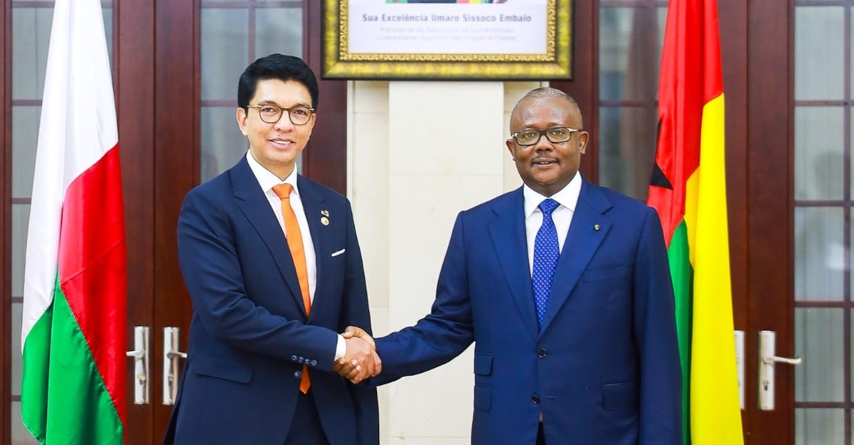 Visite d’État du Président Andry RAJOELINA en Guinée-Bissau