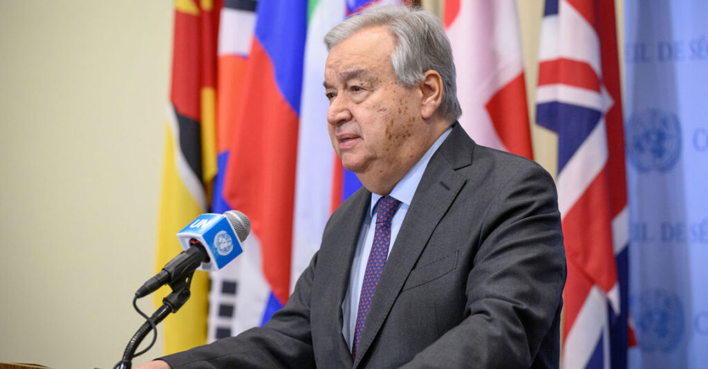 António Guterres : les pays africains deviendront bientôt membres permanents du Conseil de sécurité de l’ONU