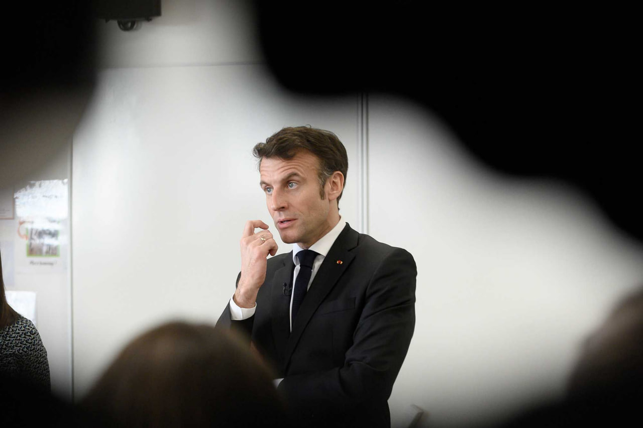 Gaza: Emmanuel Macron réitère son opposition à tout déplacement forcé de la population palestinienne